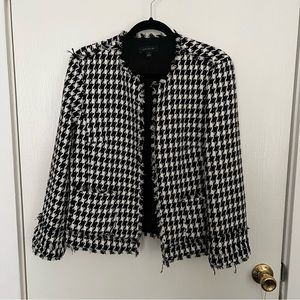 Blazer - Houndstooth (Ann Taylor)